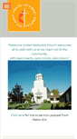 Mobile Screenshot of petalumaumc.org