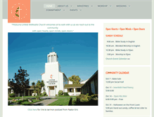 Tablet Screenshot of petalumaumc.org